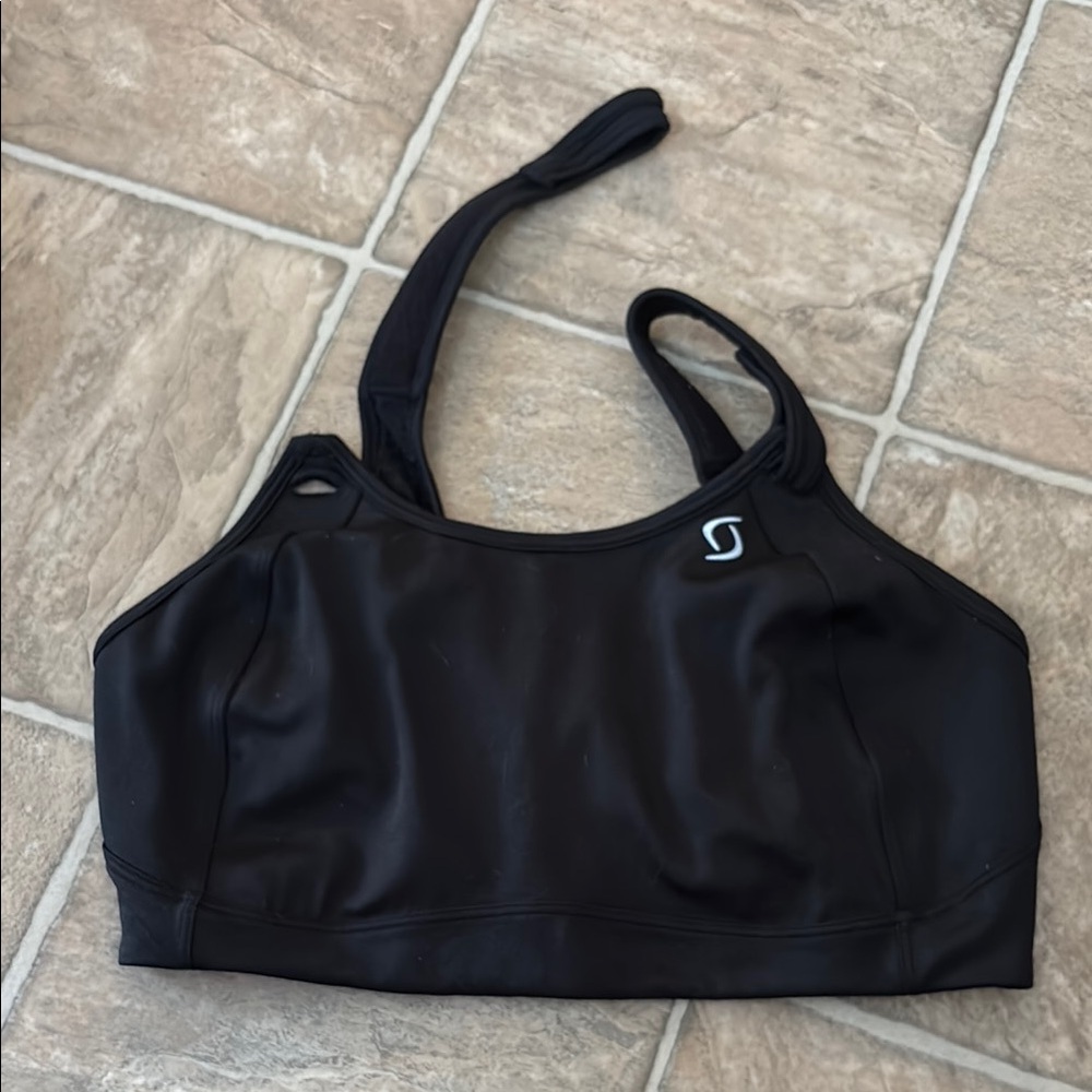 Black Fiona Sports Bra